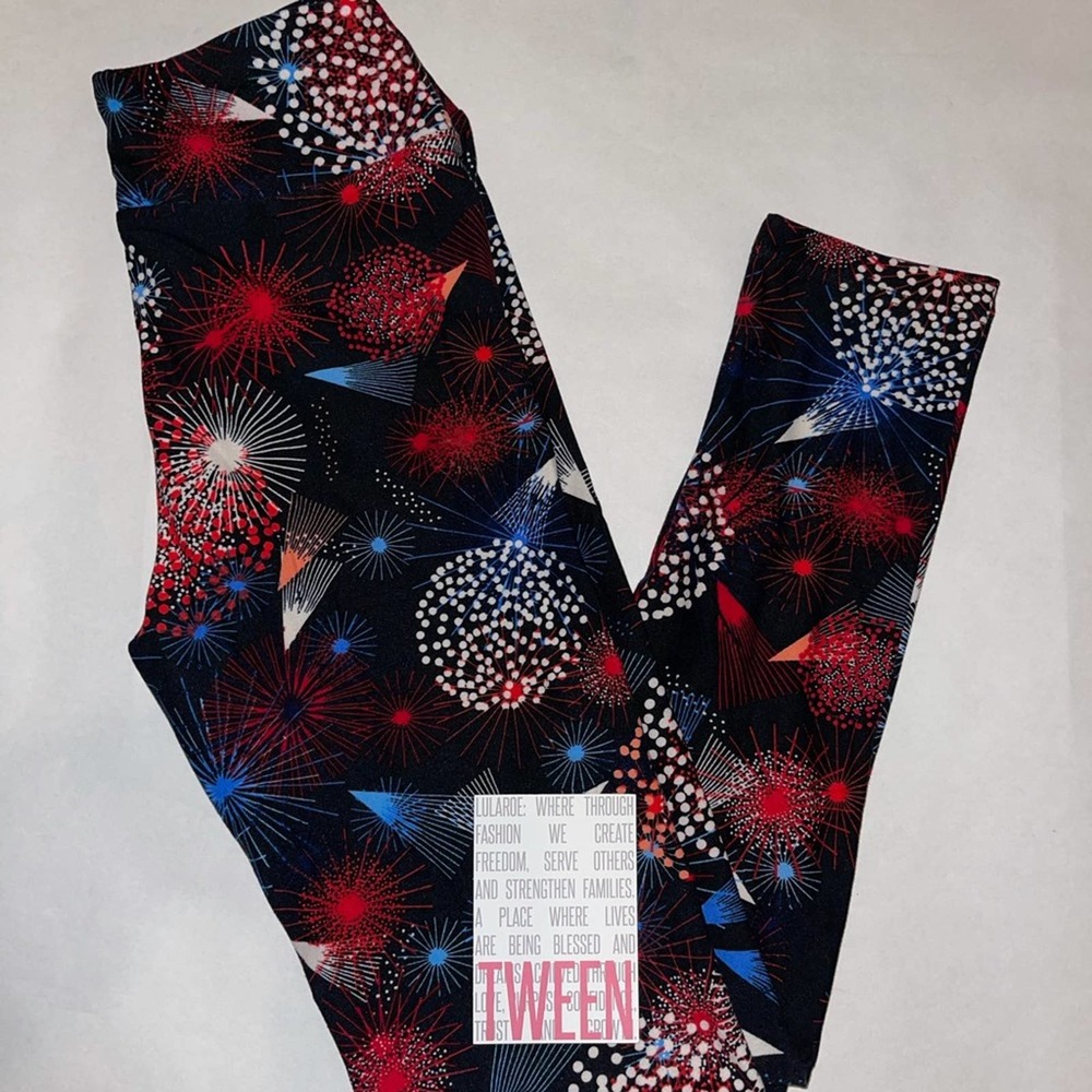 LuLaRoe 4th of July TWEEN Leggings